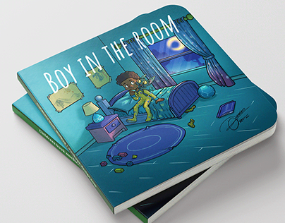 Illustration - The Boy in the room
