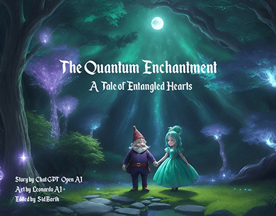 The Quantum Enchantment: A Tale of Entangled Hearts