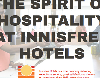 Innisfree Hotels Career Powerpoint/Keynote Presentation