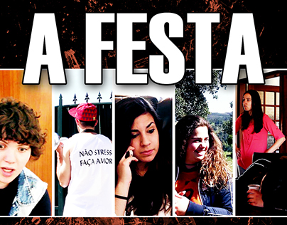 Cartaz Oficial "A Festa" (Curta-Metragem)