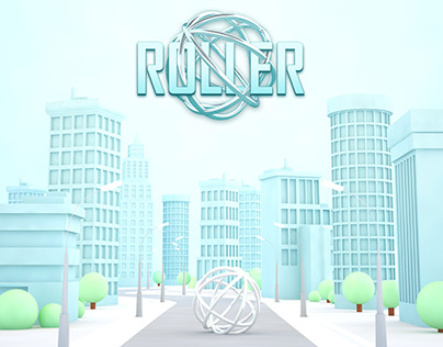 Roller game. UI and 3d