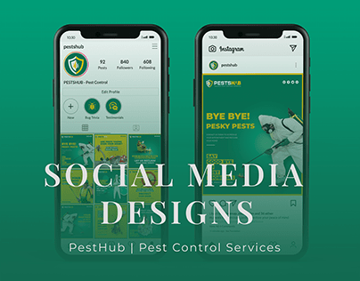 Social Media Designs - PESTSHUB