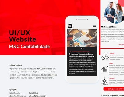 UX/UI M&C Contabilidade