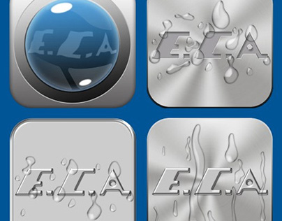 E.C.A Iphone,Ipad uygulama ikon tasarımları