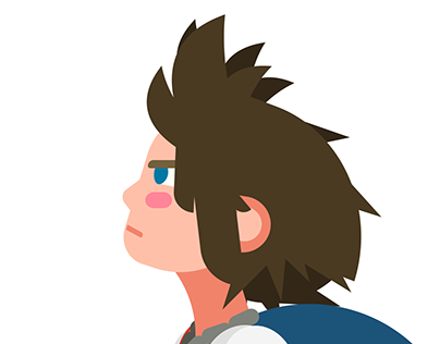 Sora - Kingdom Hearts Vector Fan Illustration