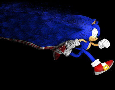 Sonic's the name, speeds my game- Sonic The Hedgehog