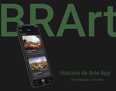 BRArt | Art History App | UX/UI Case Study