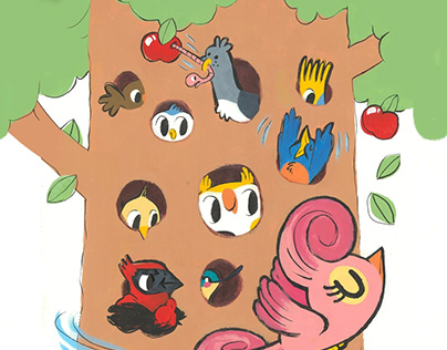 Children's counting book: Ten Little Birdies