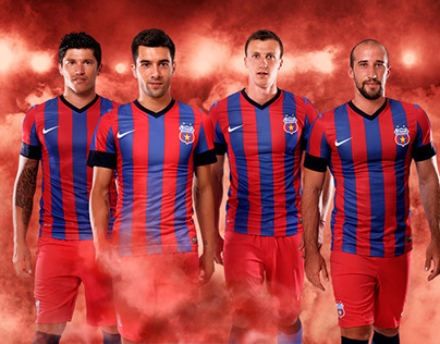 2023-2024 Steaua Bucharest Home Concept Camisa de futebol