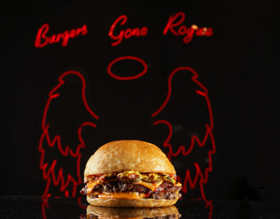 BGRouge (Burgers Gone Rouge) Food Photography