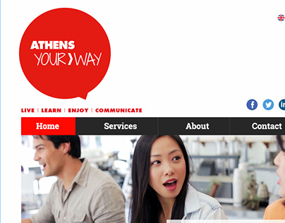 Athens Your Way website