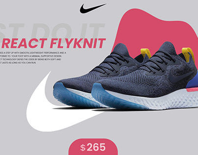 Nike epic react flyknit