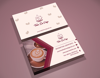 Tune.In Cafe Business Card