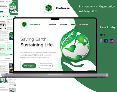 EcoVerse: Environmental Conservation Web Design