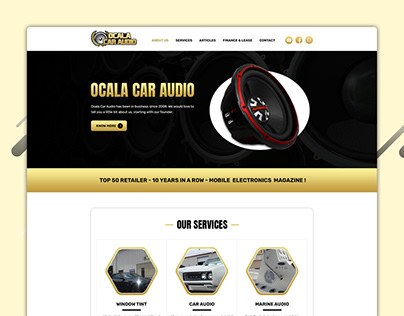 Car Audio Website