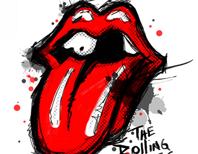 The Rolling Stones Illustration