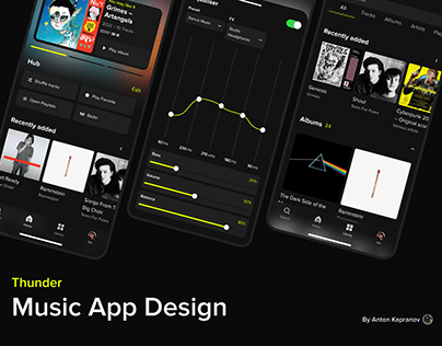 Thunder Music App