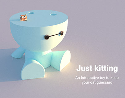Just Kitting- A smart toy for your cat