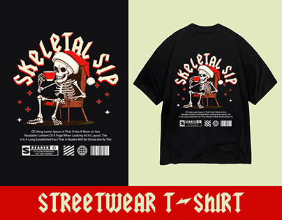 Streetwear Urban, typography type T-Shirt design