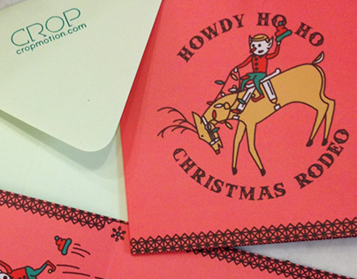 Christmas Rodeo Card