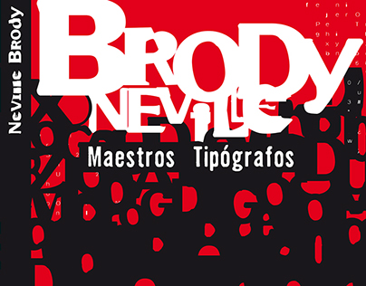 Maestros Tipógrafos Neville Brody