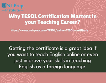 Why TESOL Certification Matters?