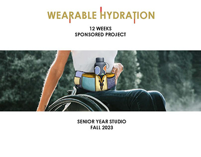 Wearable Hydration for wheelchair users