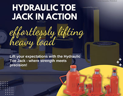 Hydraulic Toe Jack In Action