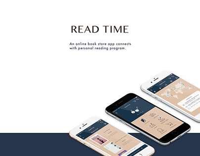 【Read Time】App UI Artwork
