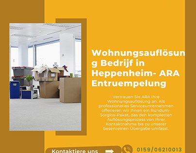 Wohnungsauflösung Bedrijf in Heppenheim