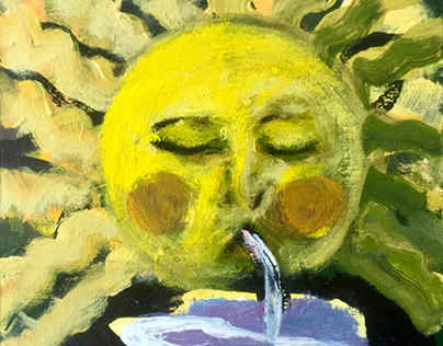 I looked at the sun again | paintings
