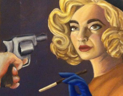 Pulp Fiction Inspired Painting