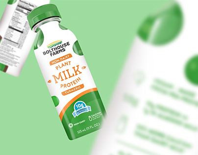 Plant Protein Milk Packaging Design