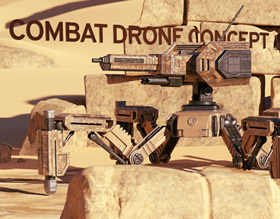 Combat Drone Concept