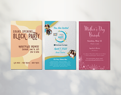 Invitations and Handbills