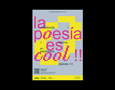 Project thumbnail - la poesía es cool !! [sistema tipográfico]