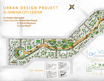 El- Shrouk City Center | Urban Design
