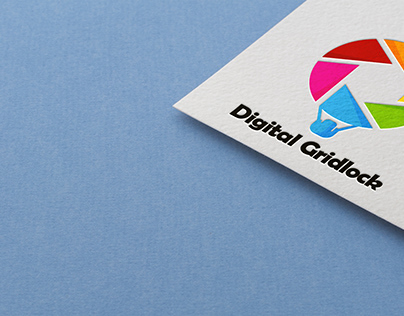 Digital gridlock freelancer custom logo