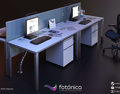 Office furniture in 3D Fursys+Herman Miller