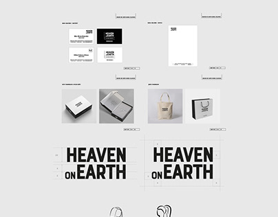 Project thumbnail - heaven on earth brand identity