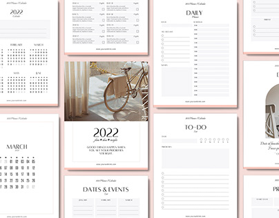 Canva Planner & 2022 Calendar Kit v3