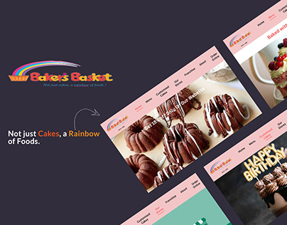 Redesign Of Baker's Basket Website
