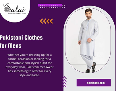 Pakistani Clothes for Mens