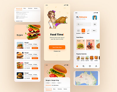 Food App Desing-FoodiLover