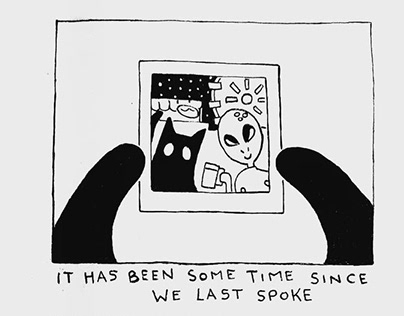 Little comic about missing someone