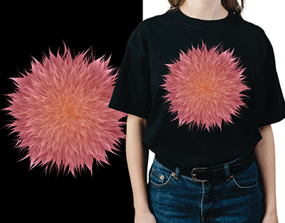 Floral Vector T-shirt Design