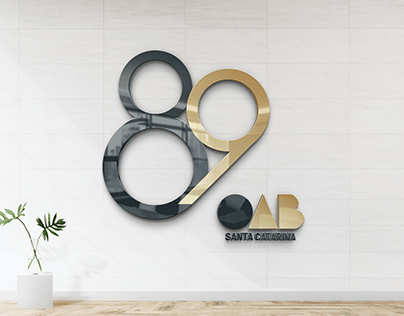 Logo - 89 Anos - OAB/SC