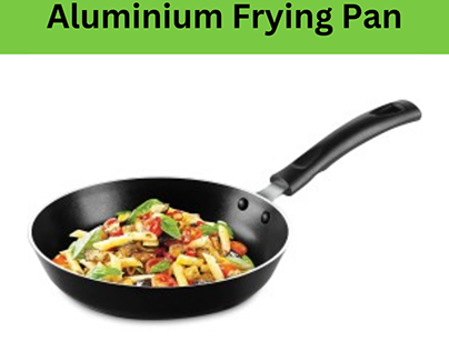 Cook with Precision and Ease: Aluminium Frying Pan