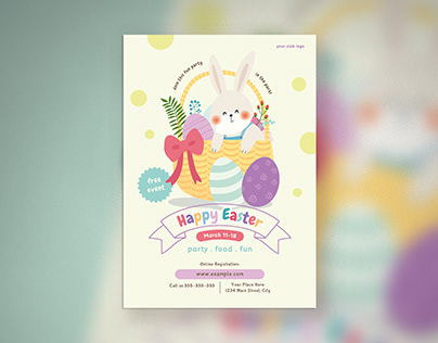 Easter Event Flyer Templates