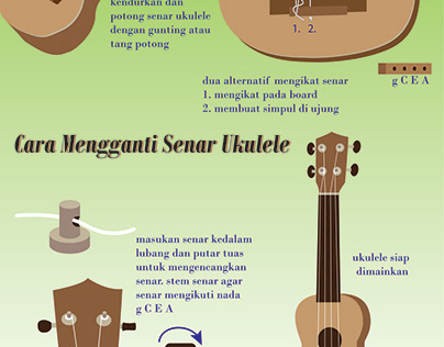 Ukulele String Infographic